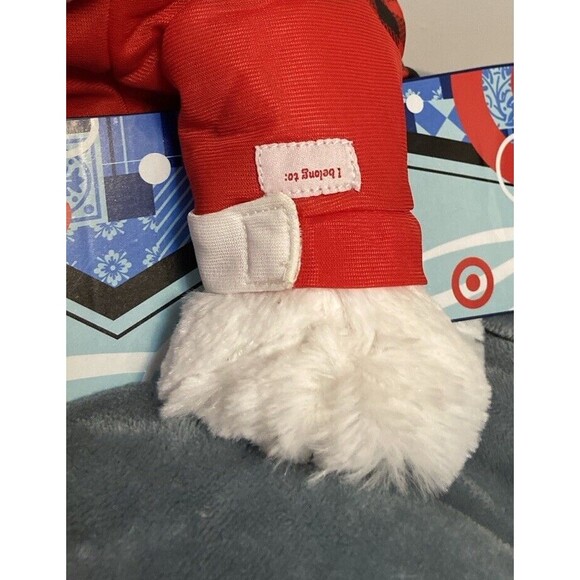 Target Stores 2013 Holiday Bullseye Dog  Plush Snowboard Hoodie 12” Toy Has Tag - Picture 3 of 16